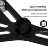 Heavy Duty Adjustable Fuel Tank Collar Removal Tool Fuel Injector Lock Ring Wrench Installer for Automotive Repair
