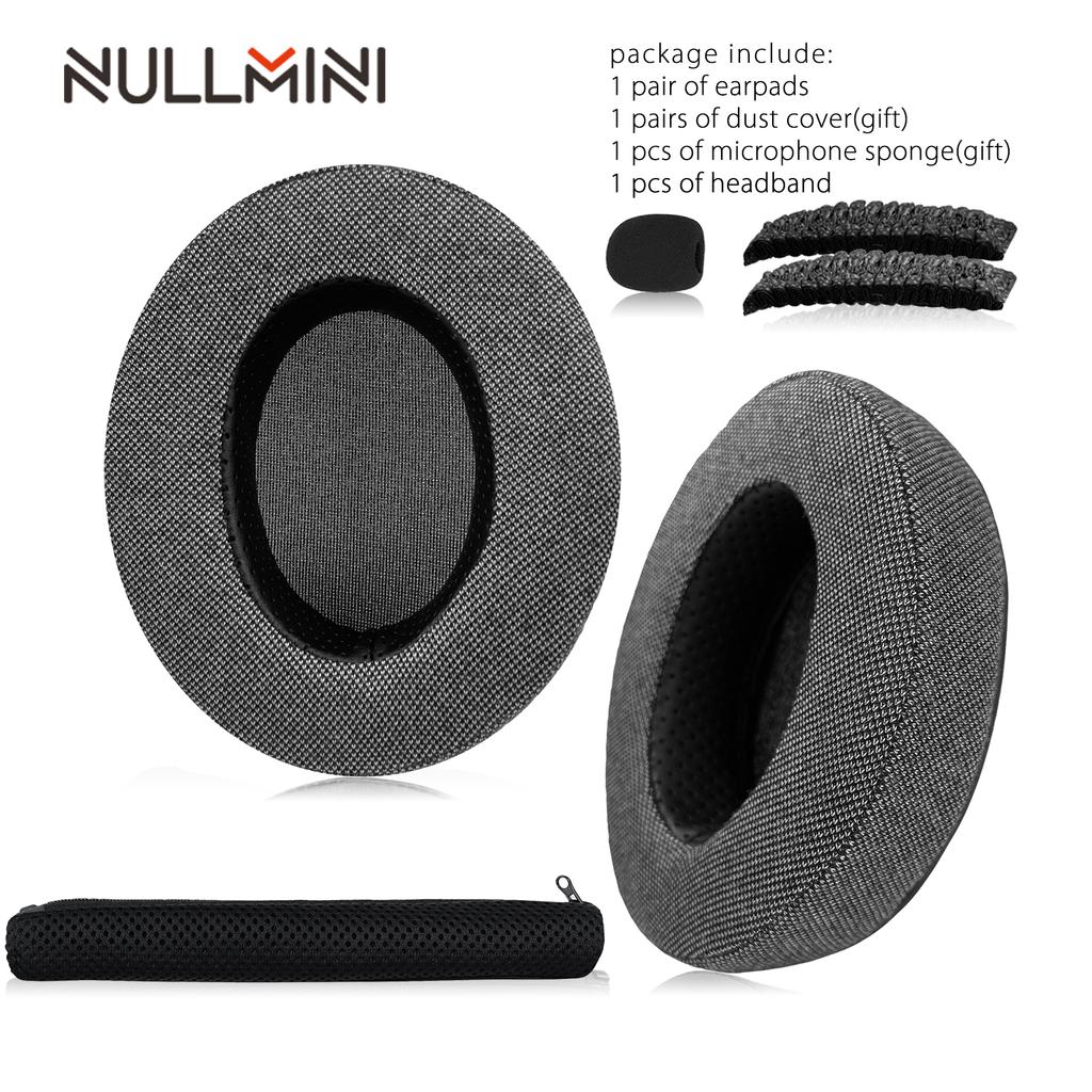 NullMini Replacement Earpads For Trust Gaming GXT 414 Zama Headphone Cooling Gel Earmuffs Ear Cover Headband Headbeam