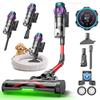 Aspirateur sans fil Ultenic U18 Pro 76KPa d'aspiration 80 min Pliable Balai Aspirateur à main pour la maison Poils d'animaux