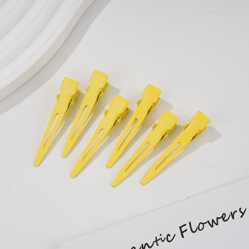 10Pcs Macaron Duckbill Hair Clips Nonslip Alligator Hair Clips Barber Salon Styling Dying Hair Accessories