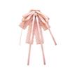 Pearl Bowknot Brooch Ribbon Bowtie Fashion Shirt Dress Collar Pins  Clothing Accessories