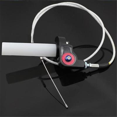 Motorradteile visuelle Gasgriffe Settle & Twist Gasgriff Griffe Kabel Für Dirt Pit Bikes ATV 50cc- 160cc ATV GPX SDG