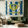 Custom Name Leeds United2 Printed Tapestry – Wall Hanging for Bedrooms, Dorms, and Home Decor
