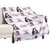 Dance Moms Sticker Pack Throw Blanket Soft Home Decor Blanket for Couch Bedroom