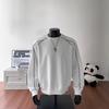 Crew Neck Sweater Men's Autumn and Winter Trend American Clothes Loose Coat