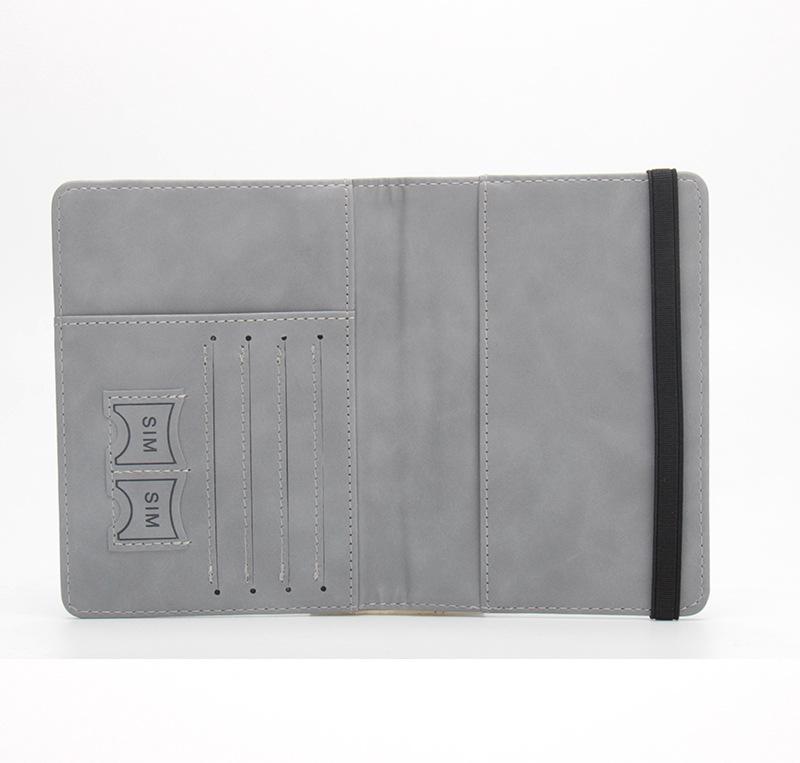 RFID Football Passport Holder with Anti-magnetic Protection and Card Slots for Qatar World Cup