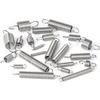 200pcs Metal Steel Spring Set Compression and Extension Springs Kit Portable Hardware Tools Plastic Storage Box Tool Accessories
