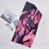 1pc KPop Demon Hunters6 Beach Towel, Beach and Seaside Swimming Pool Equipment, Fashion Pattern, Rectangular, Travel Essentials