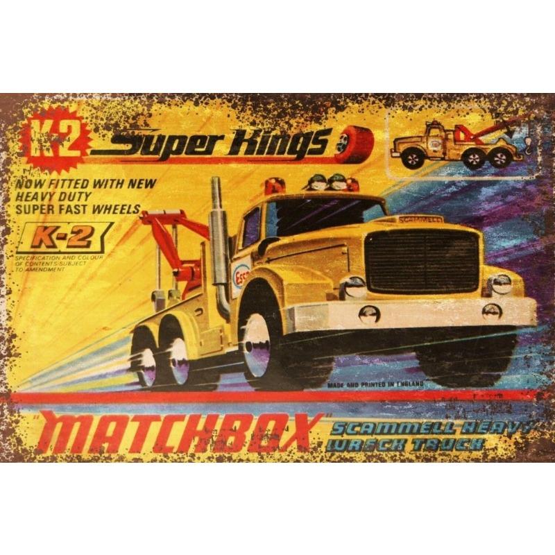 Retro Beer Metal Wall Art 20x30cm