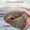 Summer Labor Insurance Shoes Men's Anti-smashing, Anti-piercing, Breathable Soft-soled Non-slip Work Shoes