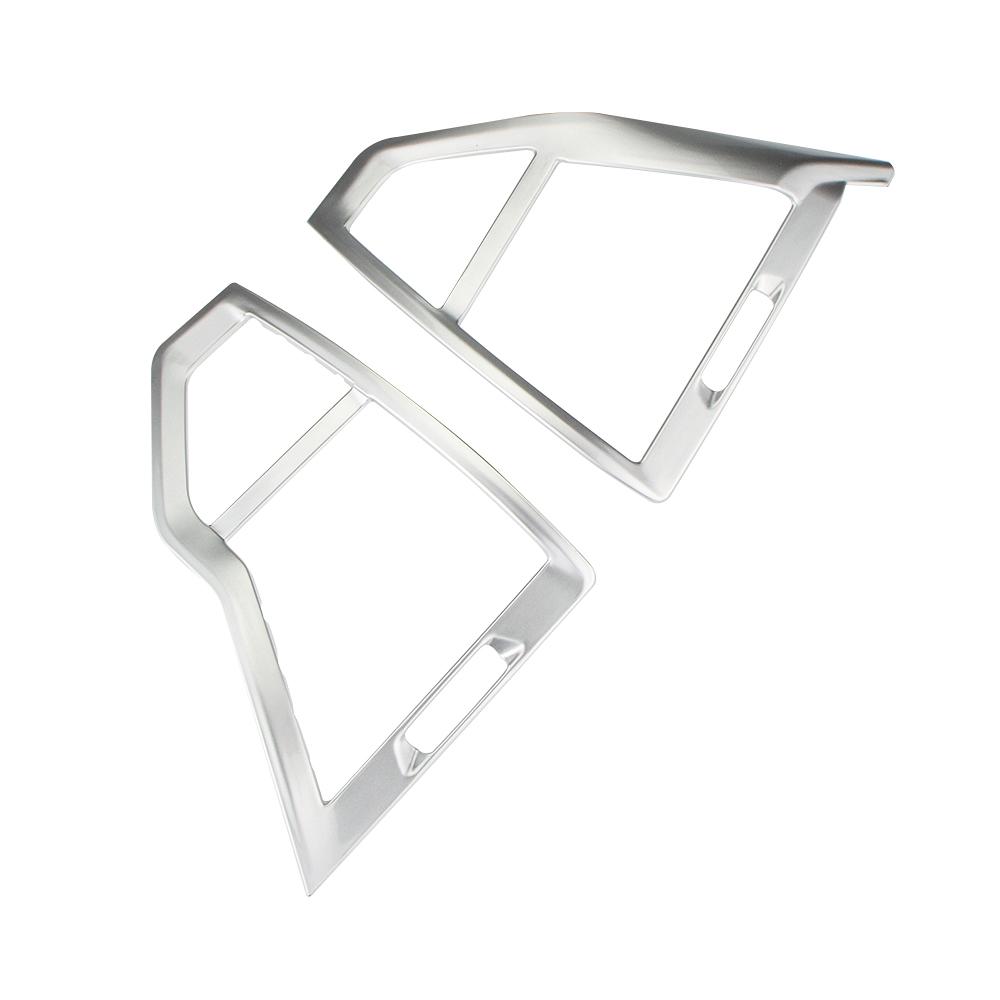 2pcs ABS LHD Front Side Air Vent Cover Trim Stickers for BMW X4 G02 X3 G01 2018 - 2026 Car Air Outlet Panel Sticker Accessories