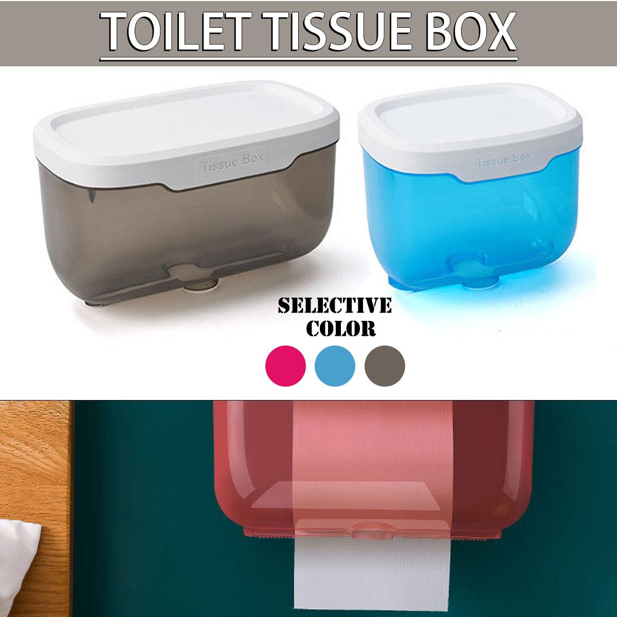 

PDTO Новый 1 шт. креативная настенная водонепроницаемая коробка для салфеток для душа без перфорации для ванной комнаты