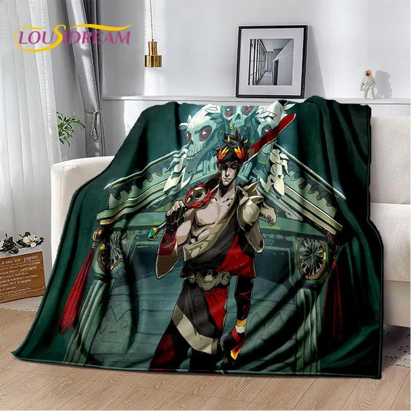 Hades Zagreus Game Gamer Soft Plush Blanket,Flannel Blanket Throw Blanket for Living Room Bedroom Bed Sofa Picnic Cover Kids