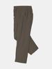 IKALOOK Sleeve Coated Linen Elastic Waist Pants Dpt150