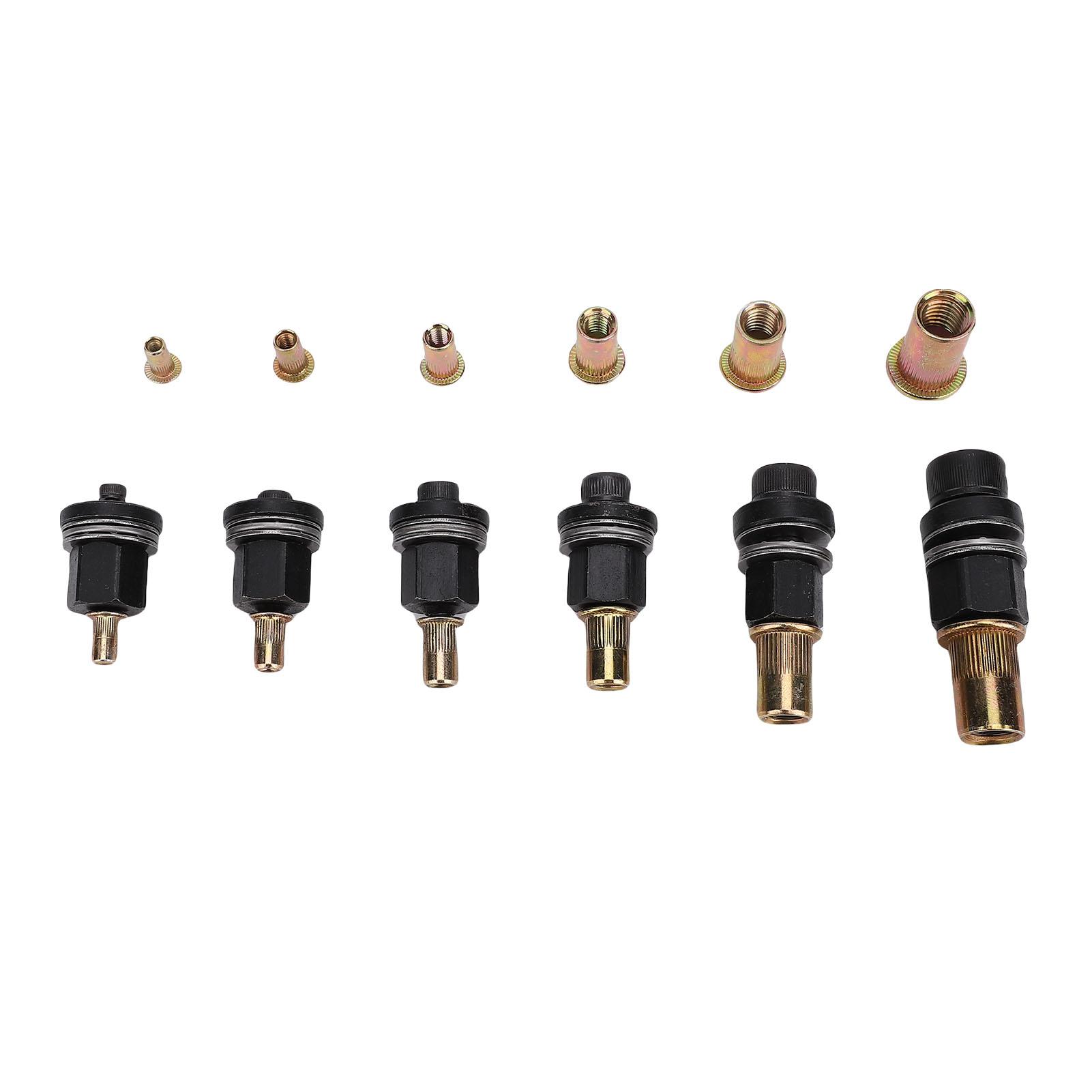 

Ручной Электрический Набор Инструментов для Клепки M10 M8 M6 M5 M4 M3 Адаптеры и Гайки для Мебели Промышленного Использования