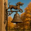 Dinner Bell Outdoor Witch Shape Welcome Doorbell Vintage Farmhouse Doorbell For Front Door Garden Sheds Cottage Retreats
