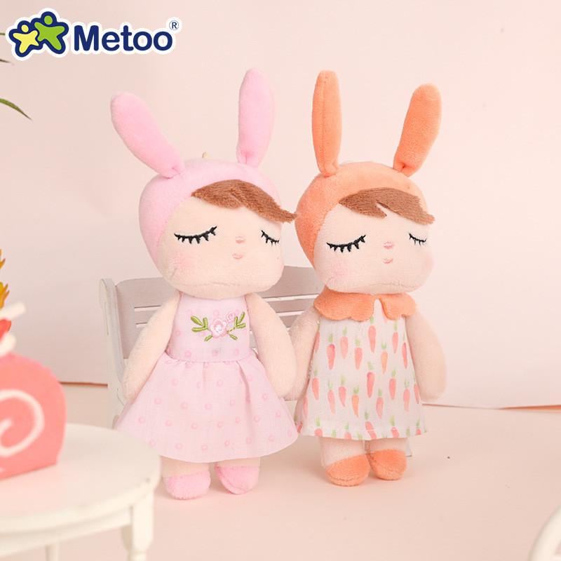 Metoo Angela Soft Plush Doll Keychain Lightweight And Cute Bag Charm Girls For