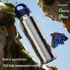 TOMIC Pure Titanium Insulated Travel Mug