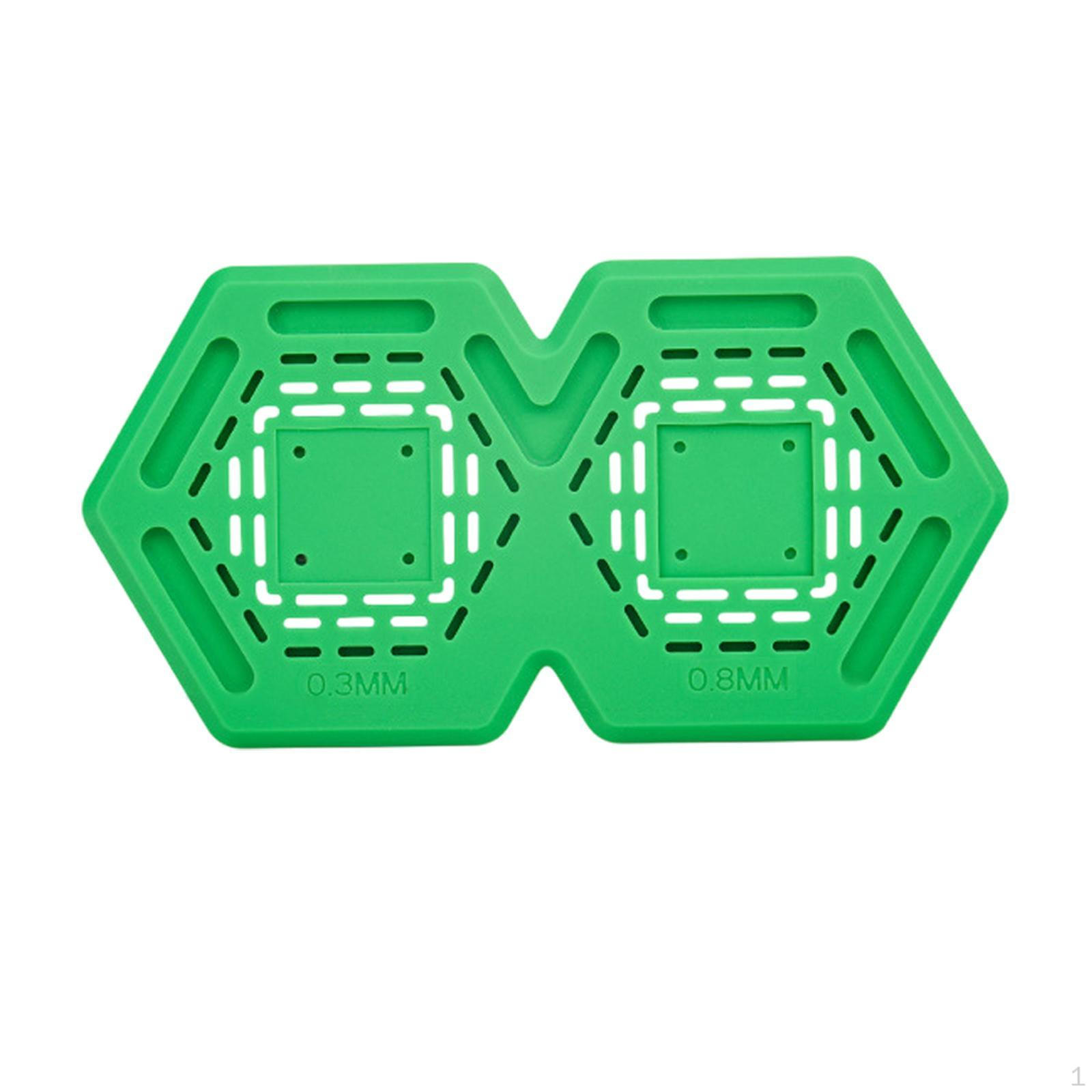 

Теплоизоляционная прокладка для чипа ЦП 0,3 мм 0,4 0,7 0,8 Толщина Groove Professional Wear зелёный