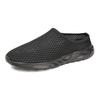 Baotou half slippers men and women summer breathable beach walking casual shoes mesh without heel lazy shoes