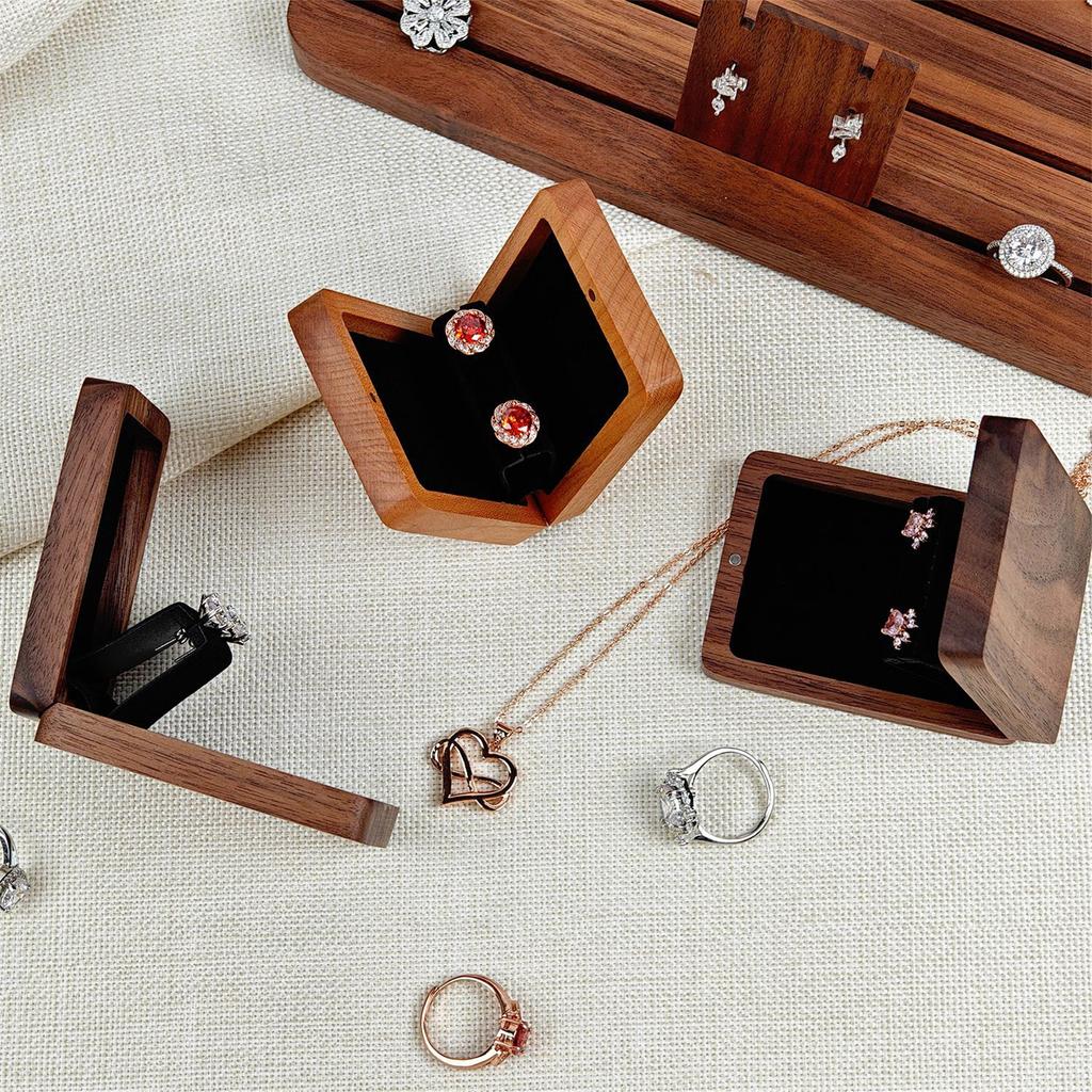 Earrings Holder Display Box Versatile Earrings Storage Container Space Saving Jewelry Organizer for Multiple Studs