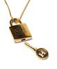 Huf Lock & Key Pendant [Gold]