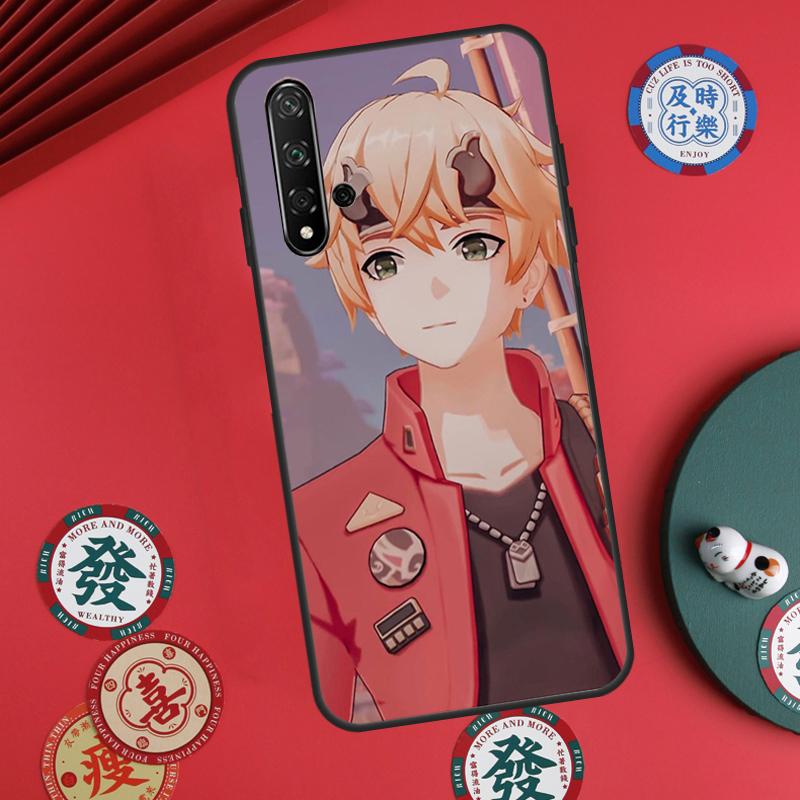 Genshin Impact ThoMa For Huawei Nova 11 Pro 9 10 SE Y70 Y60 Y90 Y61 Y91 Y73 Y72 12s 12i 11i 8i P30 P40 Lite Case