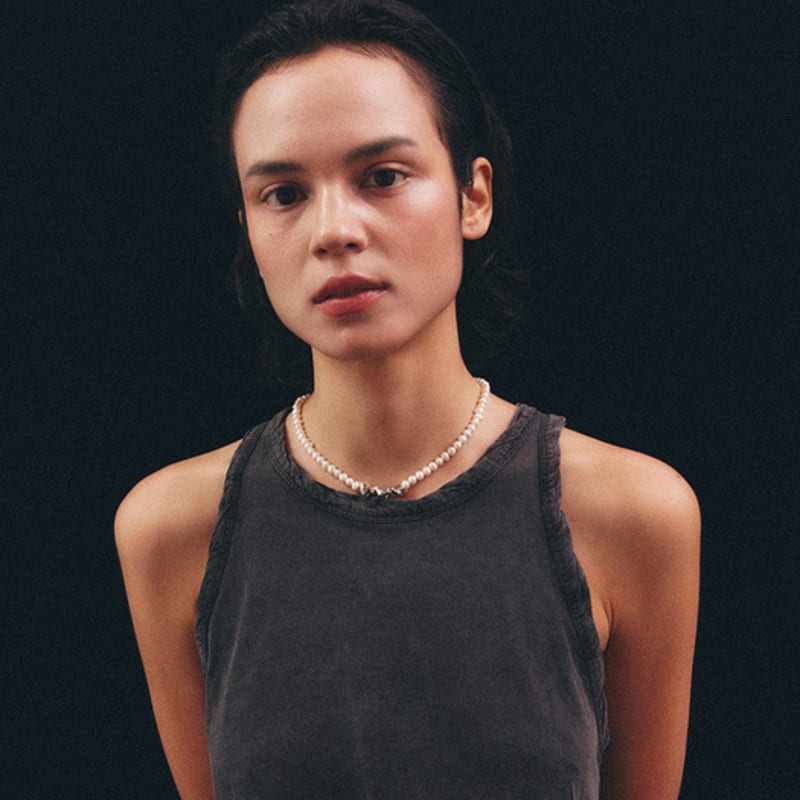Lowool Struggle Pearl Necklace
