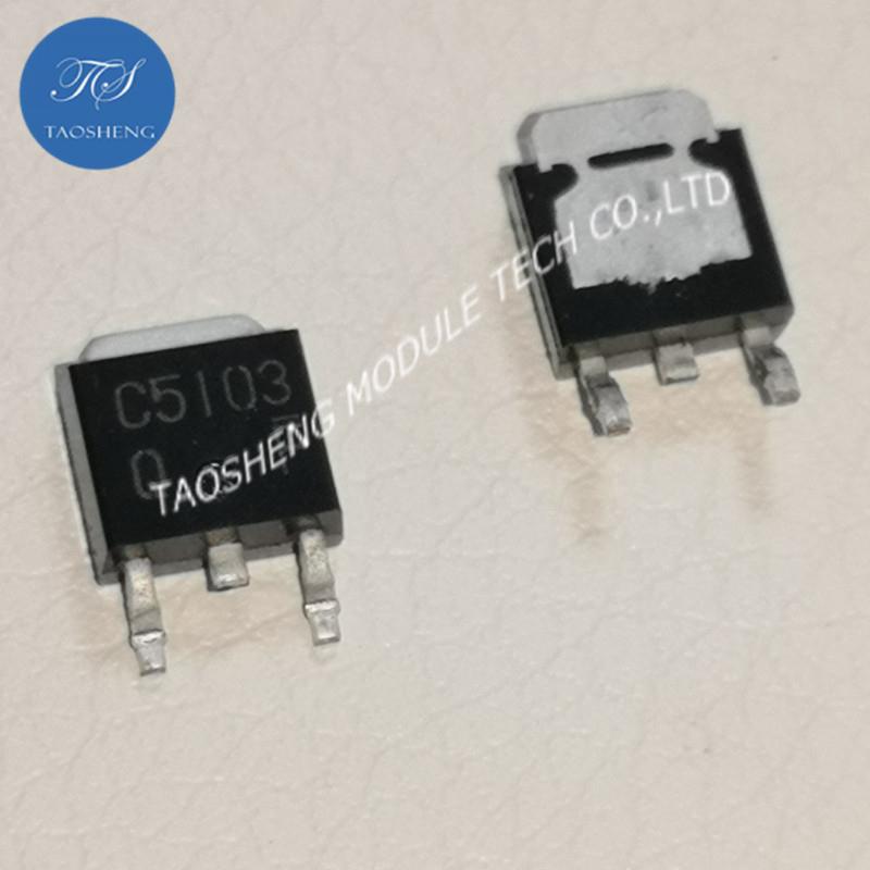 

1 шт. Новий та оригінальний транзистор/інтегральна схема C5103 5A 60V-100V TO-252