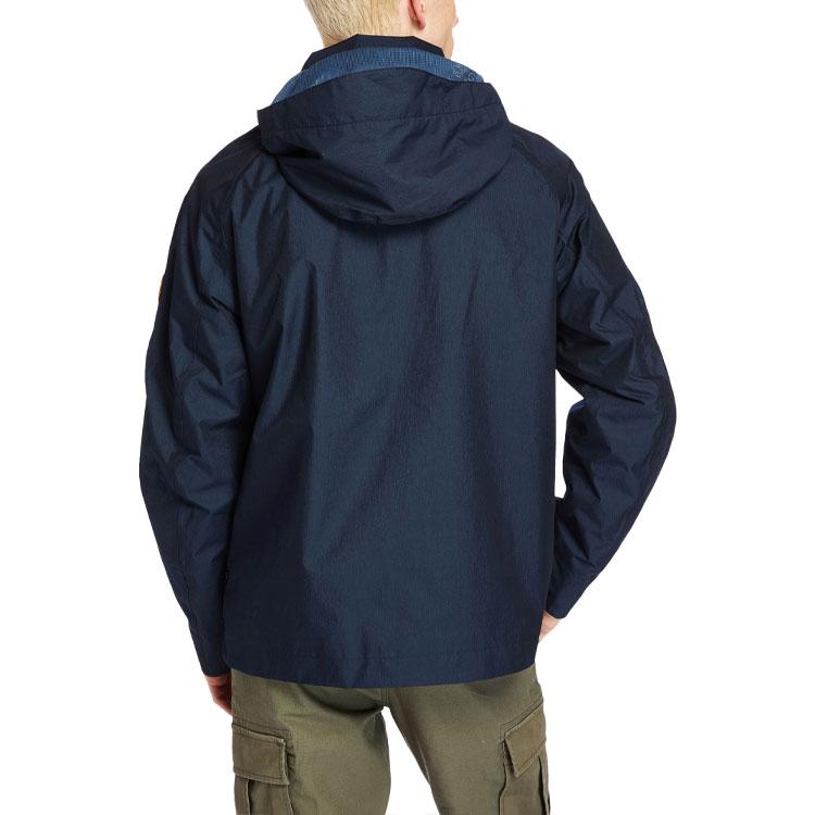 Timberland Jachete impermeabile Bărbați Safir Închis Cu glugă Moderate A24YY-433