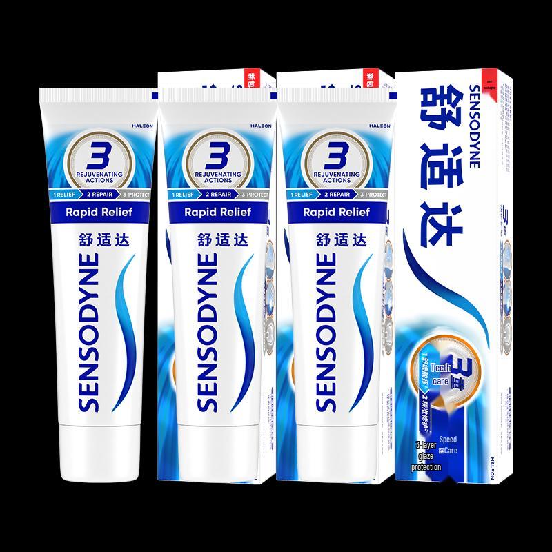 

Sensodyne Rapid Relief Toothpaste 3 x 180g