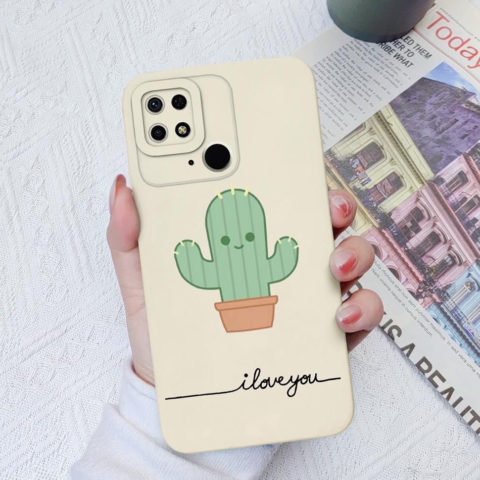 Case For Xiaomi Redmi 10C 10X 10A Sport Panda Camera Coverage Soft Liquid Silicone Cover For Redmi 10 C X A Sport Funda Bumper
