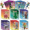 Adorable Cm2305008 Kids Anime Cartoon My World Interactive Puzzle Diy Sticker Set For Creative Fun