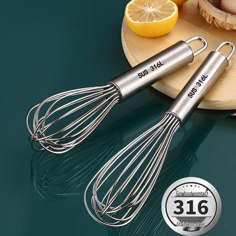 

Zhao Ran 316 Stainless Steel Manual Egg Whisk