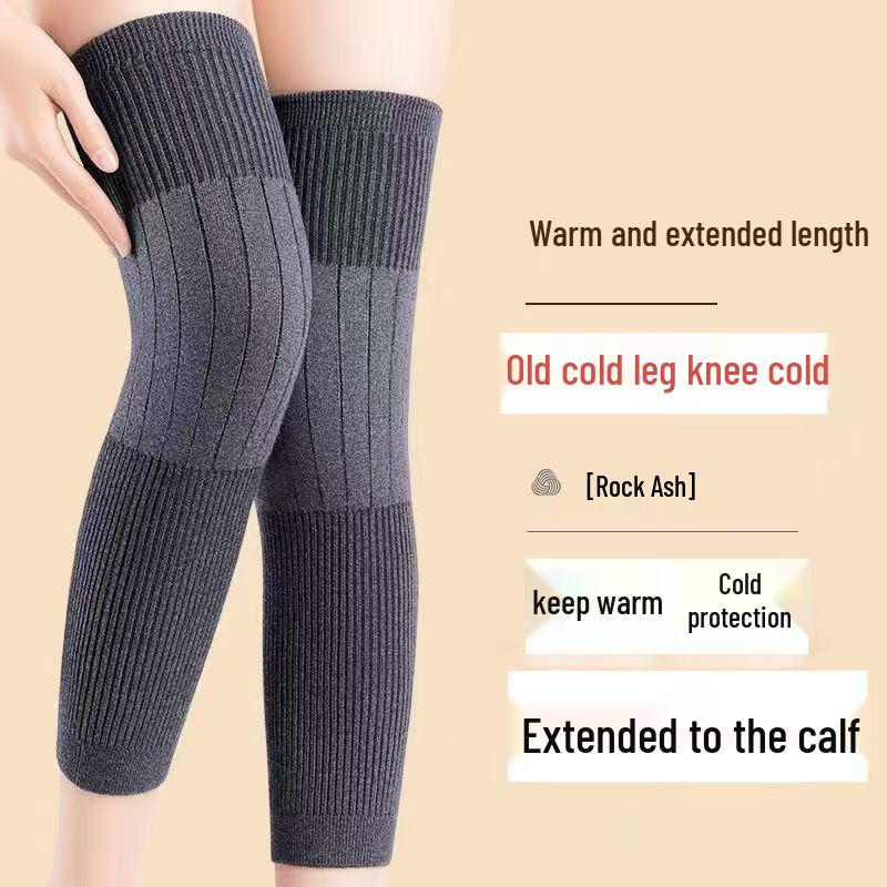 Cashmere Knee Pads: Autumn/Winter Velvet Warmers for Men & Women