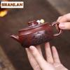 160ml Yixing Lila Ton Teekannen Handgemacht Großkalibriger Topf Roher Ton Drachenblut Sand Teekocher Mit Sieb Zisha Tee