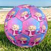 Pallone da Calcio Masha e Orso Stampa Taglia 5, Pallone da Calcio in PU Resistente all'Usura per Partite, Allenamenti e Pratica Quotidiana, Regalo di Compleanno per Appassionati di Calcio