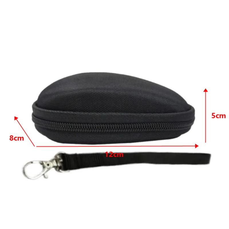 EVA Hard Travel Mouse Protective Pouch Water Resistant Dustproof Portable Storage Case for Cordless Wireless Mouse Office Trip Use