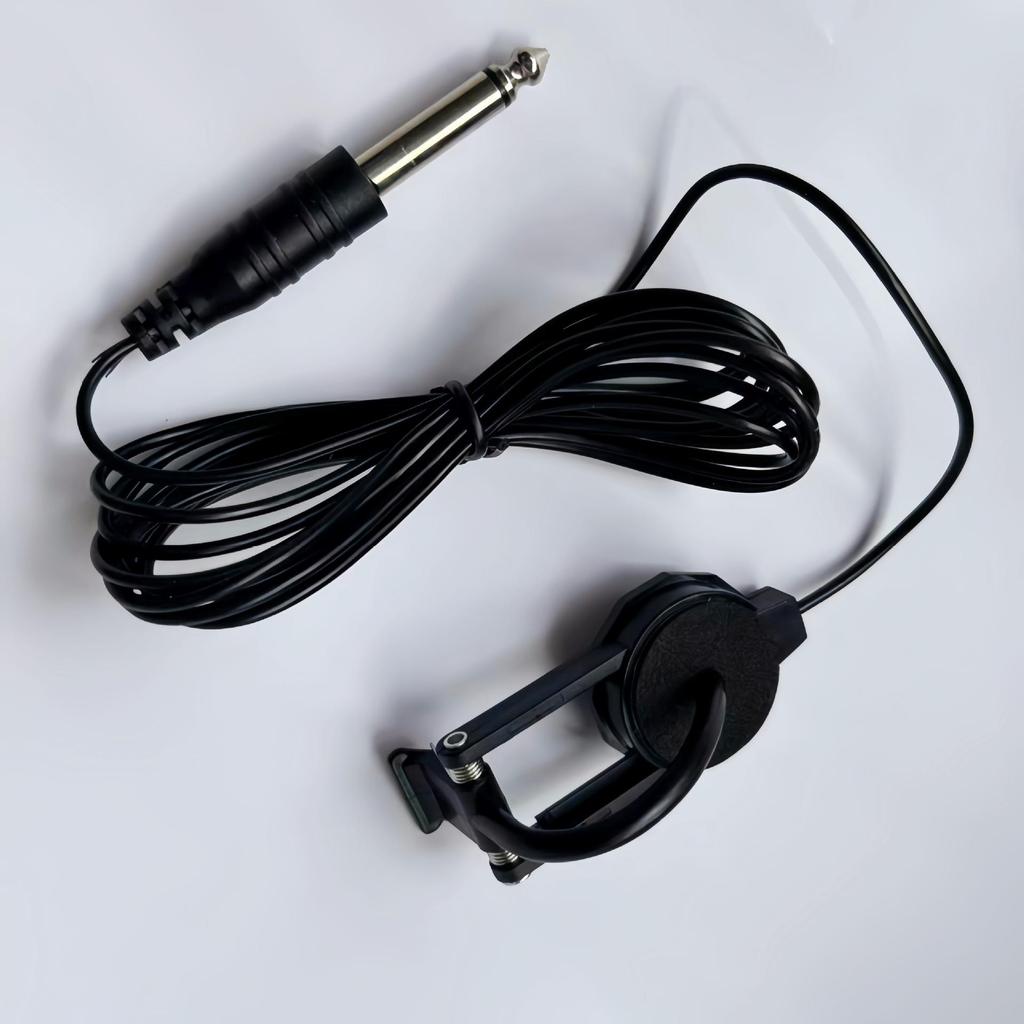 Portable Clip-On Violin and Ukulele Pickup for No-Hole Soundhole Instruments