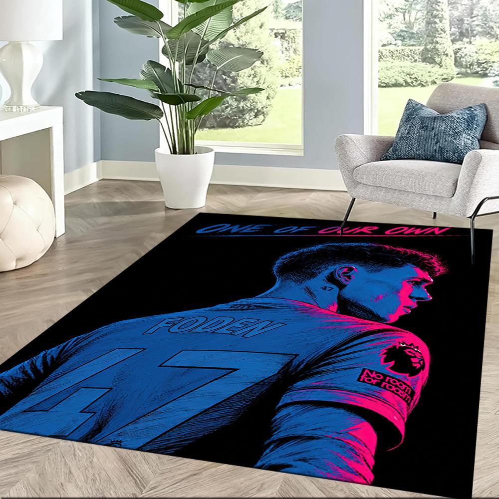 Manchester City Floor Rug Office Rug Perfect For Kitchen Dormitory Study Room Decorate Room Antislip Rug Office Home Decor Wedding Party Gift