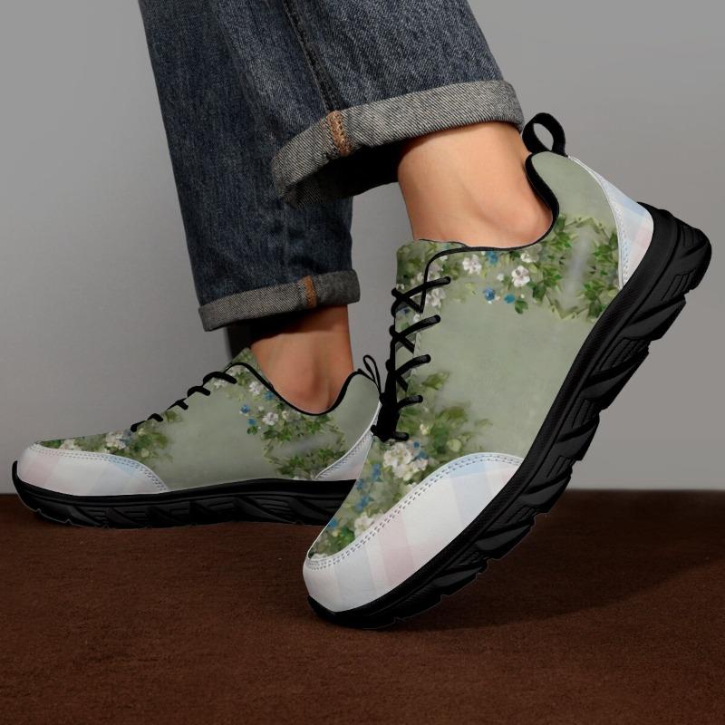 YRZL Men Athletic Sneakers Running Shoes Lightweight Breathable Non Slip Comfortable Training Walking Sports Shoes Casual Shoes