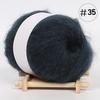 5Pcs Baby Mohair, Hand-woven DIY Sweater Scarf Thread Baby Thread Fine Wool