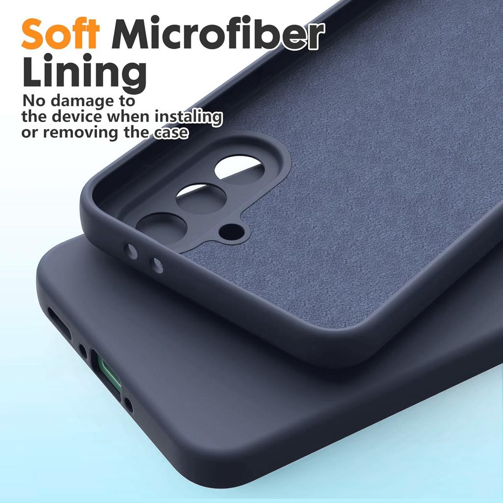 For Samsung Galaxy A17 A37 A57 A56 A36 A55 A54 A53 A52 A34 A33 A35 A15 S20 S21 S22 S23 S24 S25 FE S26 Plus Ultra Liquid Silicone Case Cover Silicon