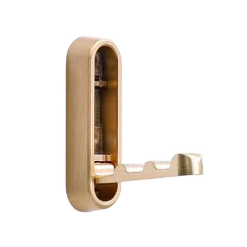 Vikbar Väggkrok för Kläder och Accessoarer Osynlig Vikbar Krok för Sovrum och Kontor Handdukshängare för Badrum