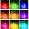LED Car Interior Ambient Light - Remote Control Wireless Roof & Footwell Decoration (Auto Styling),2pcs.