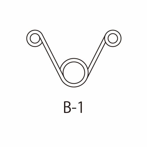 TOP Replacement Spring Set for Stainless Steel Mini Series Electro Nippers and Chippers, B-1, Made In Tsubame-Sanjo, Japan