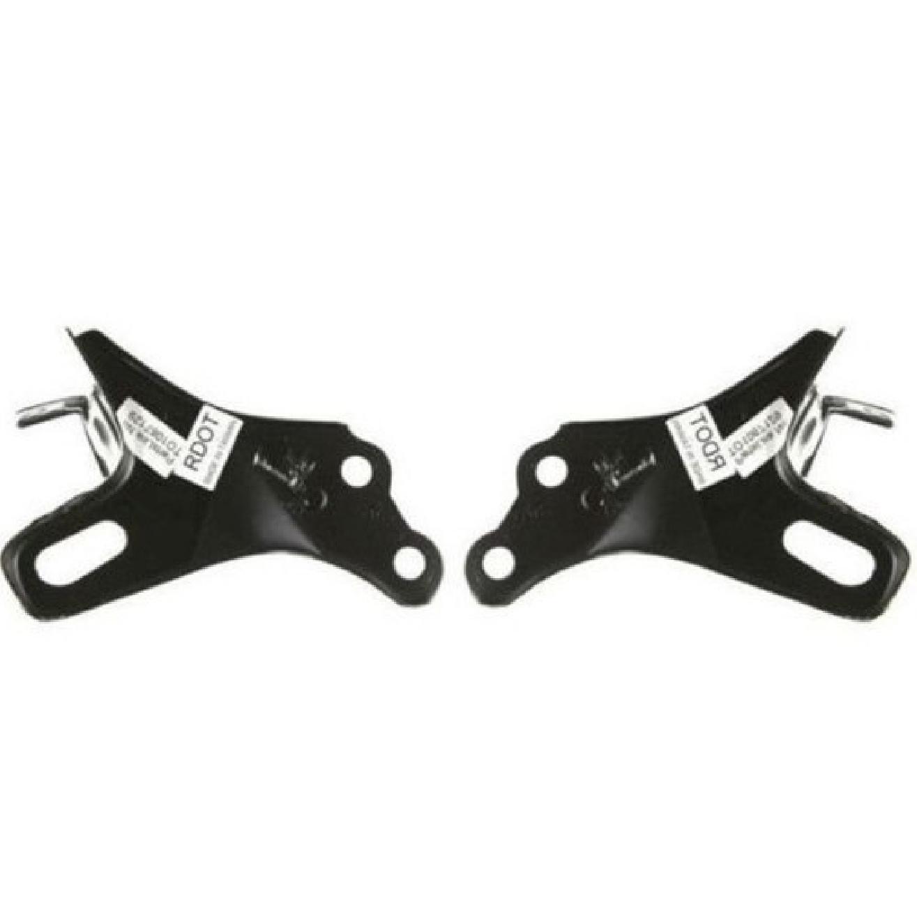 New Front Driver & Passenger Side Bumper Bracket Set For 98-00 Toyota Tacoma 4WD