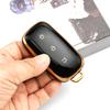 TPU Auto Keyless Auto Fernbedienung Schlüsselhülle Schlüsselanhänger Schutzhülle Tasche für Geely Galaxy Ex5 L6 L7 E8 Schalenhalter Schlüsselanhänger Zubehör