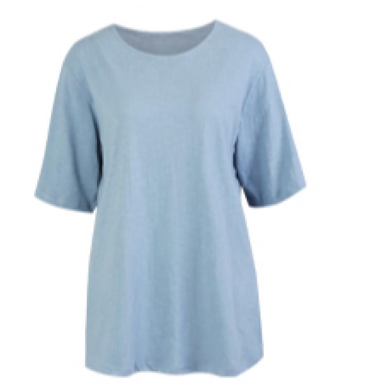 Shop Women S Simple Slim Solid ShorT Sleeve T ShirT whiTe Dai wSh 0240
