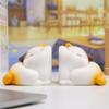 Resin Hug Cat Bookshelf Portable Cat Decorative Bookends Unique Kawaii Book Holder  Hold Books